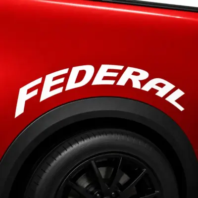 Federal Tires Curved Fender Decal