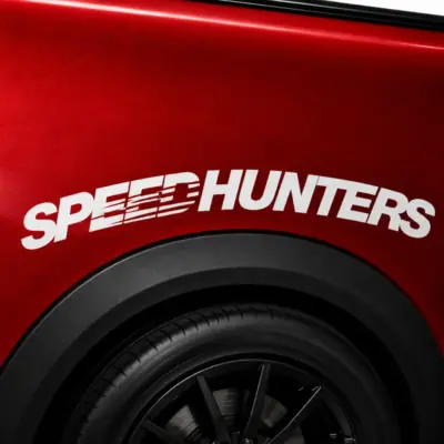 Speed Hunters Curved Fender Decal