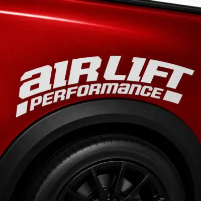 Air Lift Performance Curved Fender Decal