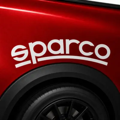 Sparco Curved Fender Decal
