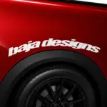 Baja Designs Curved Fender Decal