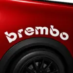 Brembo Curved Fender Decal