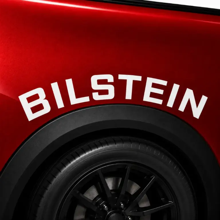 Bilstein Curved Fender Decal