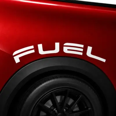 Fuel Wheels Curved Fender Decal