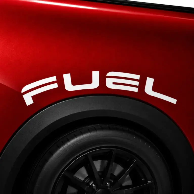 Fuel Wheels Curved Fender Decal