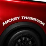 Mickey Thompson Curved Fender Decal