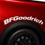 BF Goodrich Curved Fender Decal