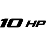 10 HP Decal