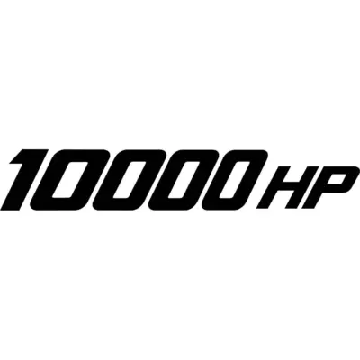 1000 HP Decal