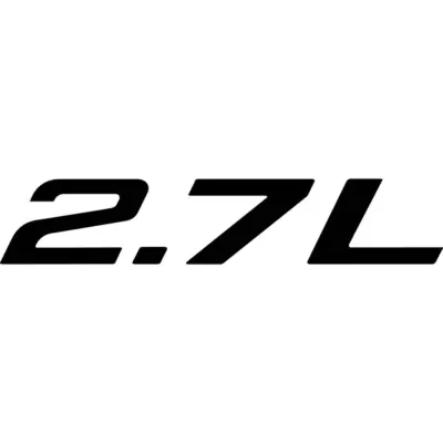 2.7L Decal