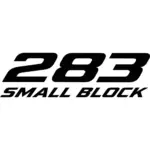 Chevy 283 Small Block Decal