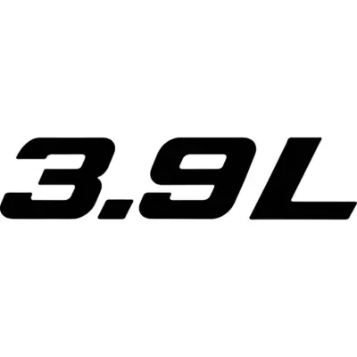 3.9L Decal