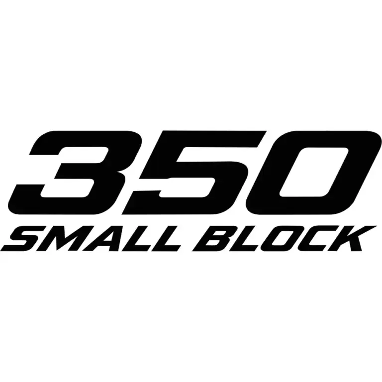 Chevy 350 Small Block Decal