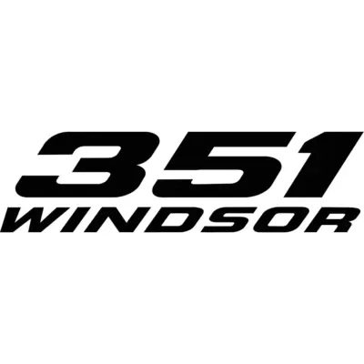 Ford 351 Windsor Decal