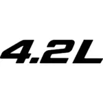 4.2L Decal