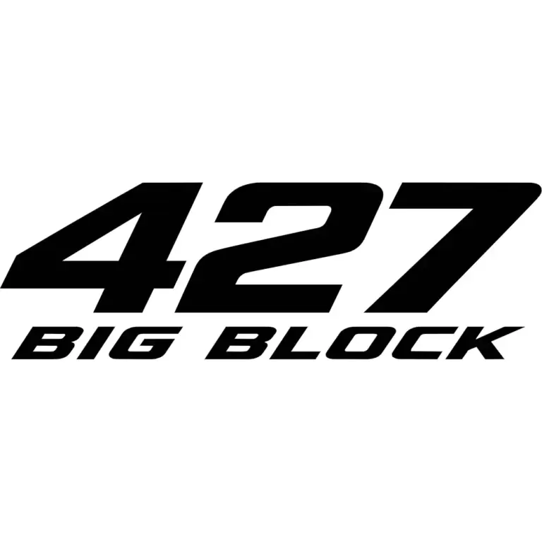 Chevy 427 Big Block Decal
