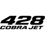 Ford 428 Cobra Jet Decal