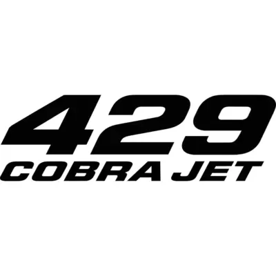 Ford 429 Cobra Jet Decal