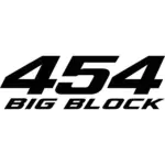 Chevy 454 Big Block Decal