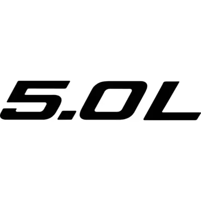 5.0L Decal