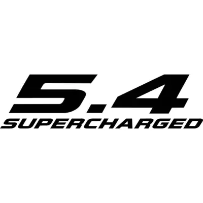 Ford 5.4 Supercharged Decal