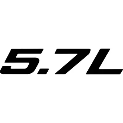 5.7L Decal