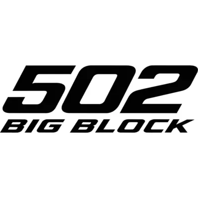 Chevy 502 Big Block Decal