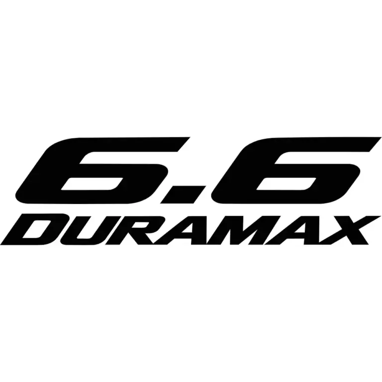 Chevy 6.6 Duramax Decal