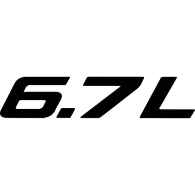 6.7L Decal