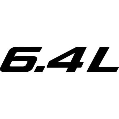 6.4L Decal