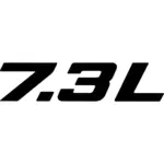 7.3L Decal