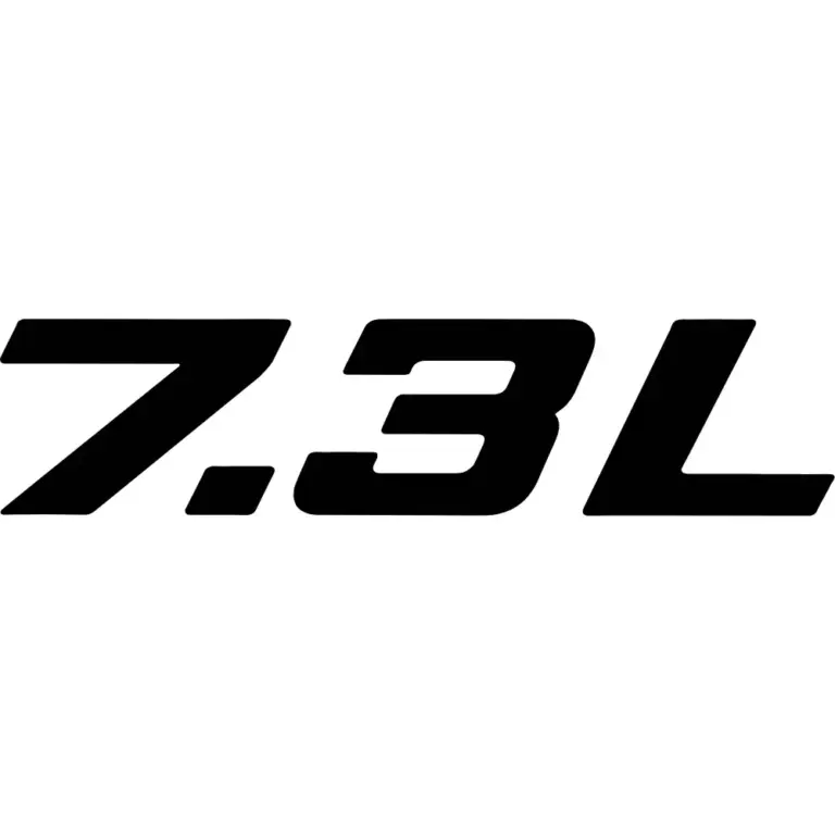7.3L Decal