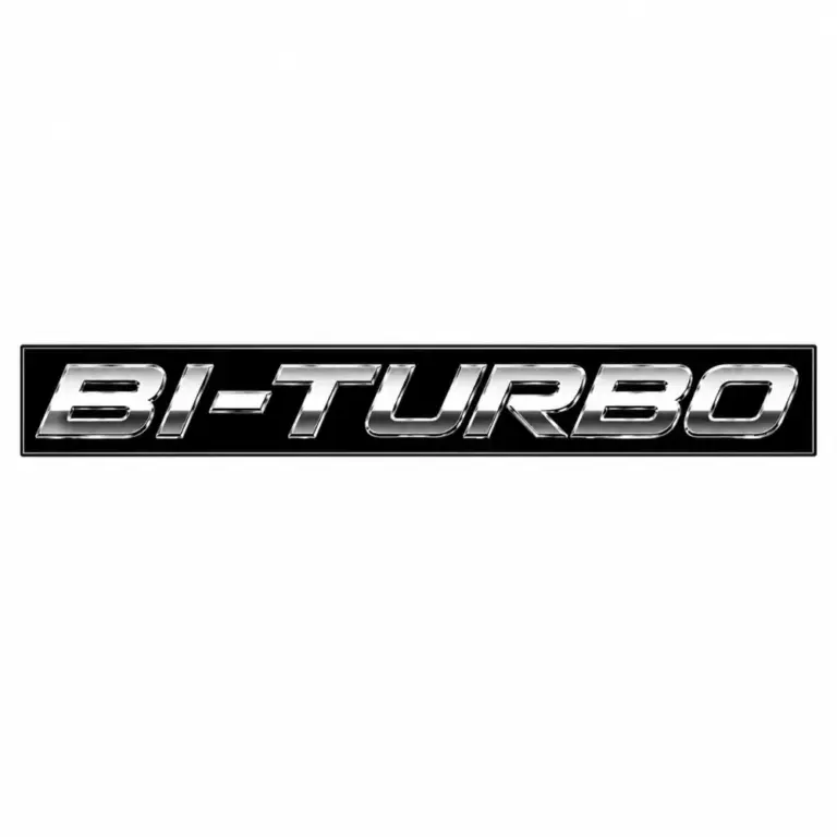 Bi-Turbo Badge