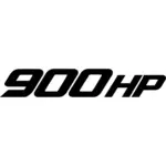 900 HP Decal