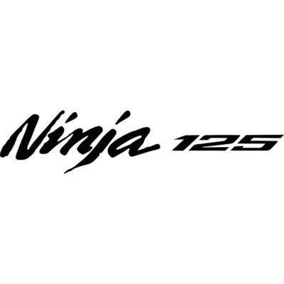 Kawasaki Ninja 125 Decal