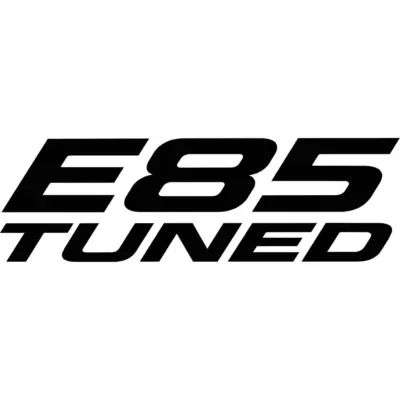 E85 Tuned Decal