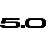 Ford 5.0 Decal