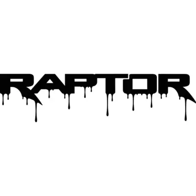 Ford Raptor Drip Decal