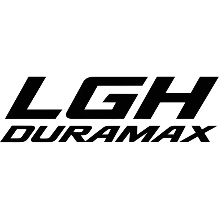 Chevy LGH Duramax Decal
