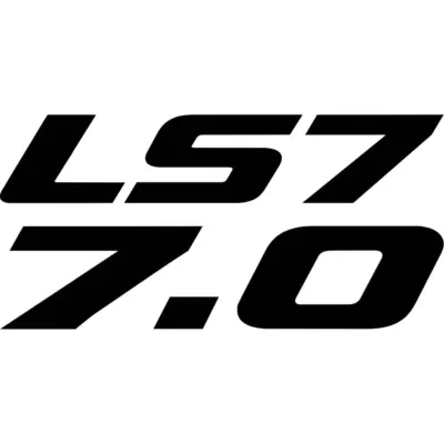 Chevy LS7 7.0 Decal
