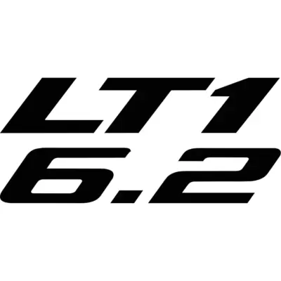 Chevy LT1 6.2 Decal
