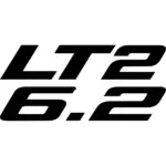 Chevy LT2 6.2 Decal