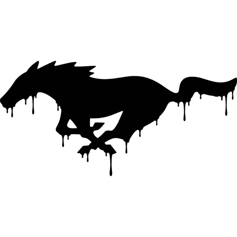 Ford Mustang Drip Decal