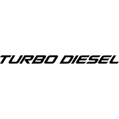 Turbo Diesel Decal