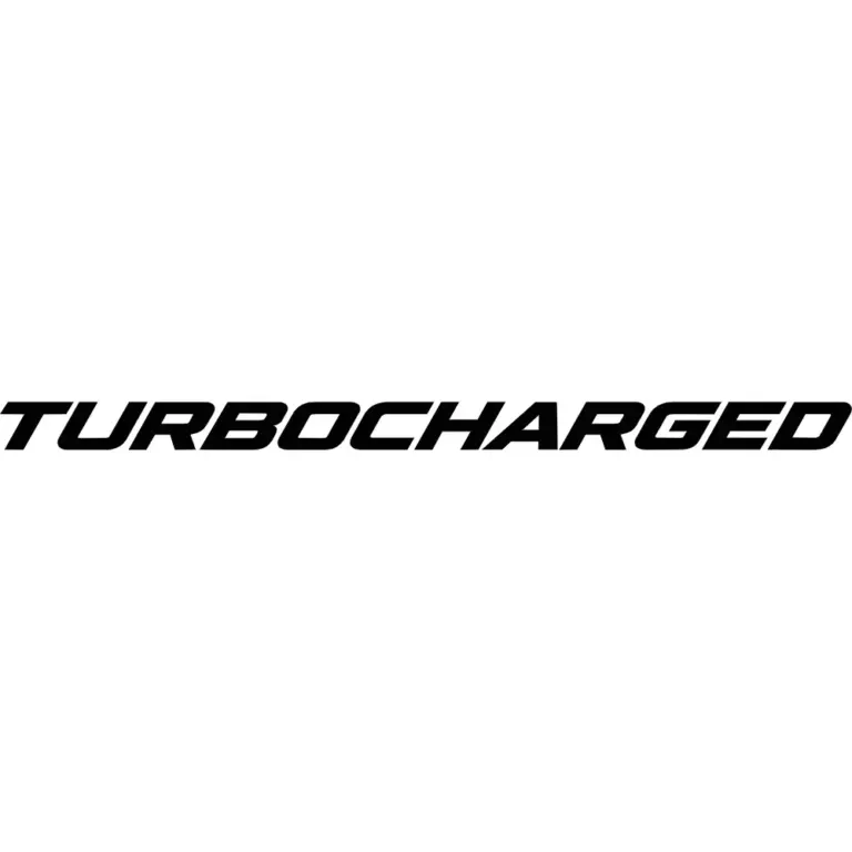 Turbocharged Decal