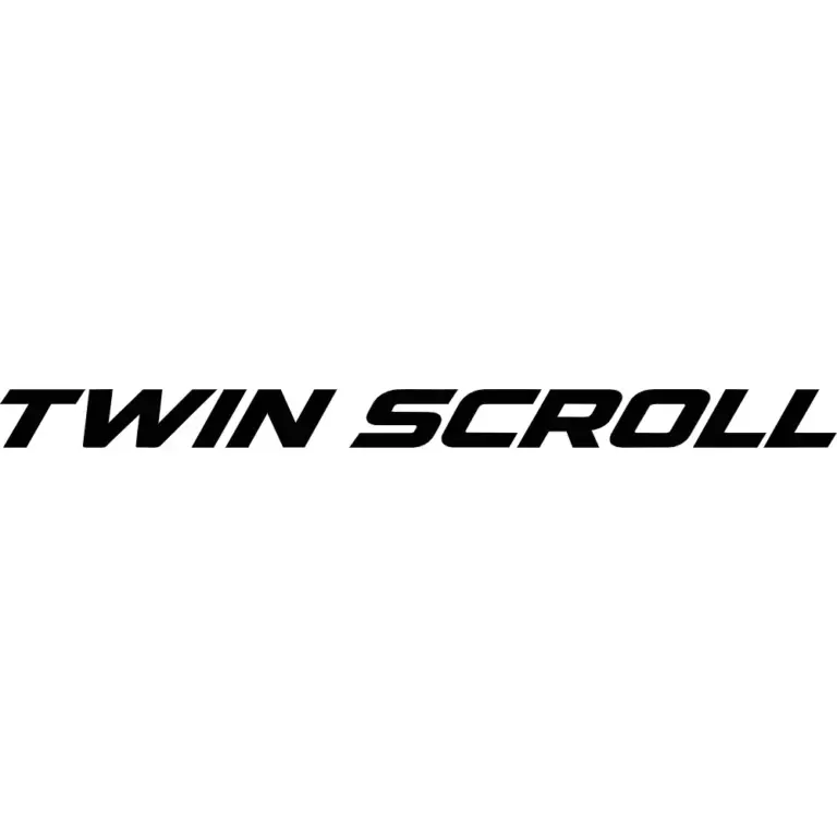 Twin Scroll Decal