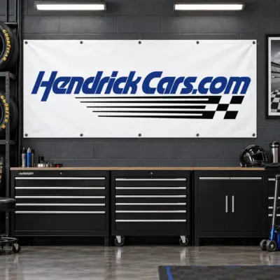 Hendrick Cars Garage Banner