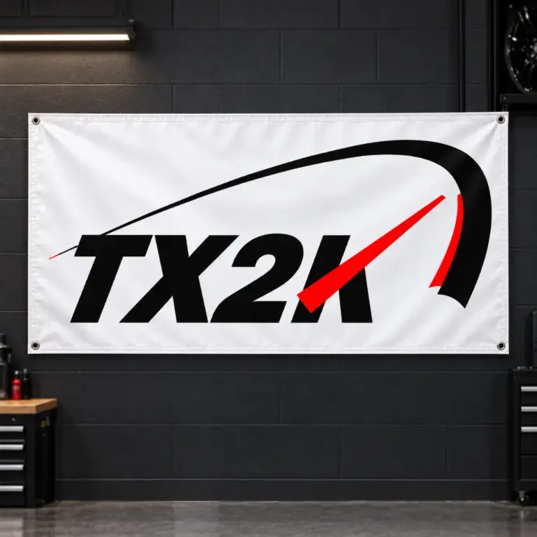 TX2K Garage Banner