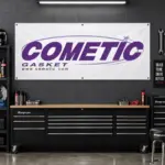 Cometic Gasket Garage Banner