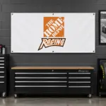 The Home Depot Racing Garage Banner